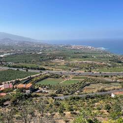 View of the coast of Puerto de la Cruz