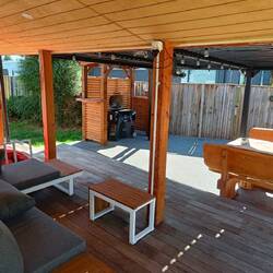 Hier haben wir vier Tage gewohnt, gefuttert und gechillt