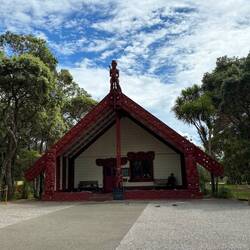 The meeting house on the site