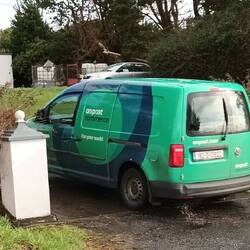 Postie vans are green