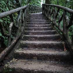 Das heutige Ausflugsziel will verdient werden