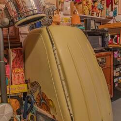 kein Koffer, eine Sauna