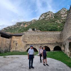 Town wall ramparts self guided tour Villefranche-de-Conflent