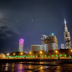 Nachts am Schwarzen Meer