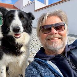 Ein Selfie mit meiner neuen Freundin Luna