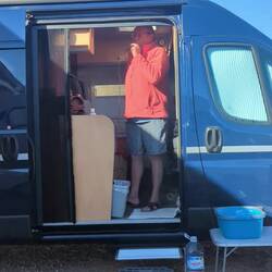 Unser holländischer Nachbar gibt ein kleines Konzert