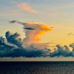 Sunrise over the Coral Sea