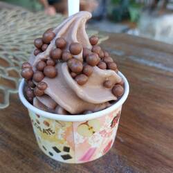 First Things first: Erstmal nen frozen yogurt☺️