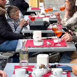 Beindruckender Aperol Konsum