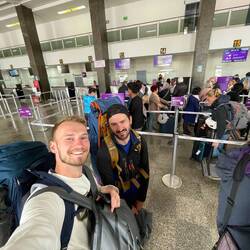 Am Flughafen in Cusco