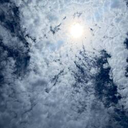 The burning sun at Kenya's east coast