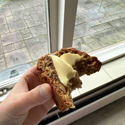 Homemade banana bread