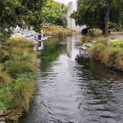 Christchurch hat zumindest ein paar hübsche, grüne Ecken