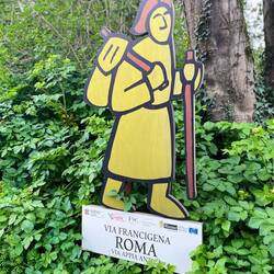 Nun beginnt die Via Appia Antica ...