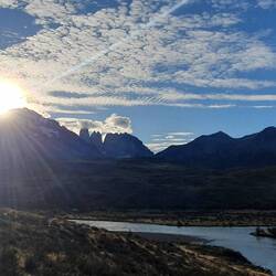 Adé Nationalpark Torres del Paine!