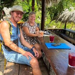 angekommen an der Safthütte