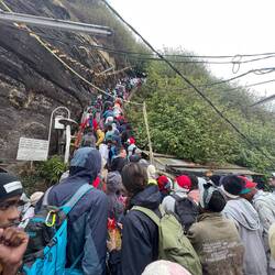 Den letzten Anstieg haben wir nicht mehr gemacht...