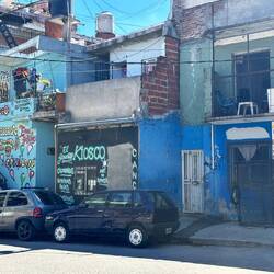 farbige Strassenverzweigung