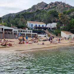 Aiguablava beach Costa Brava Spanish Catalonia