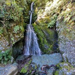 Wasserfall kurz vor dem Carpark