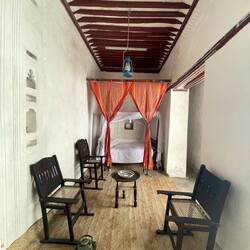 The visitor and children's room in the Swahili house