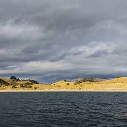 Slipper Island soaking in the last bit of sun