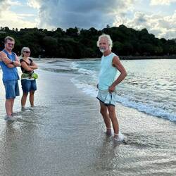 am Plage des raisinniers