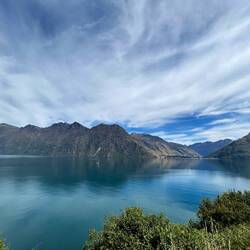 Sicht auf Half-Moon Bay