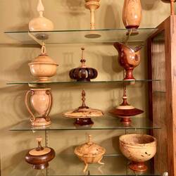 Hat er alles selber gedrechselt