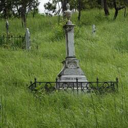Headstone in Cemetery