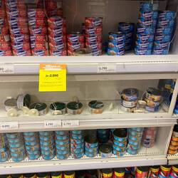 Fisch mit einer Diebstahlsperre