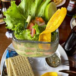 Cheviche-eingelegter Fisch- lecker