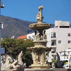 Radfahren bis Estepona, schöne Promenade