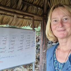 Blick in Christines Klassenzimmer