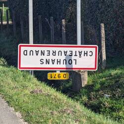 Ortsschilder auf dem Kopf