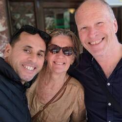 We say goodbye to our driver Mohammed