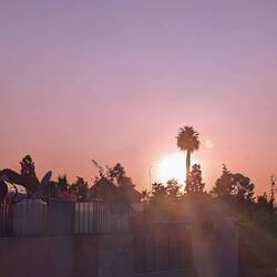 Final sunset in Morocco