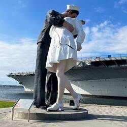 ... und einmal mit Möwe