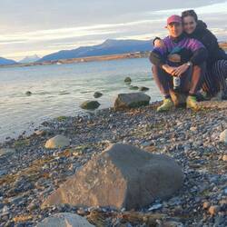 Naturliches Päärchenbild.