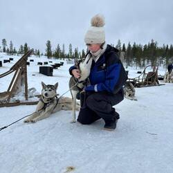Ein bisschen kuscheln nach getaner Arbeit
