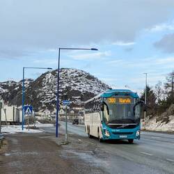 Bus 300 nach Narvik