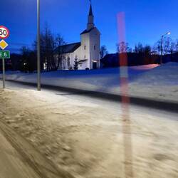 Kirken, den er et gammelt hus