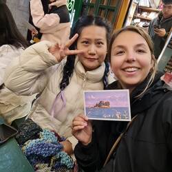 Wer wohl diese Postkarte irgendwann erhält?