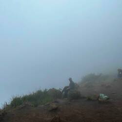 Sichtweite war noch ca. 10m😅