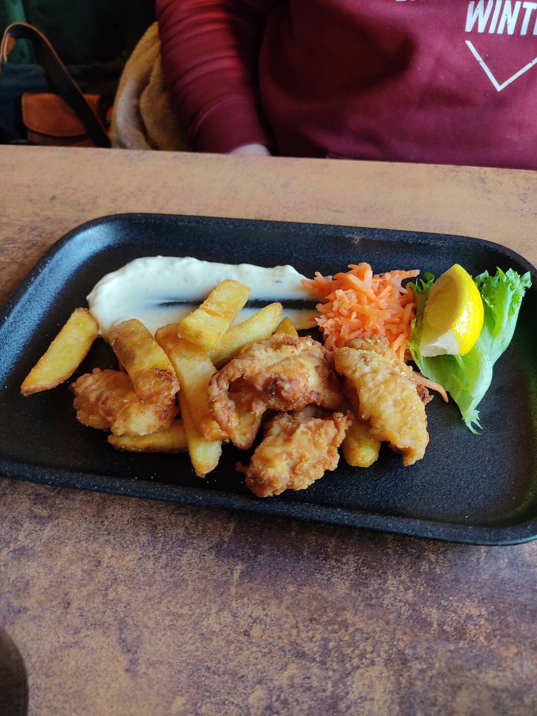 Frittierte Kabeljauzungen mit Remoulade