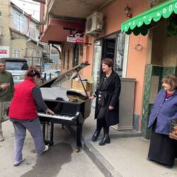 spontanes Klavierkonzert