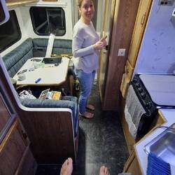 Natürlich kann Salome es nicht sein lassen und arbeitet bis mitten in der Nacht...:)