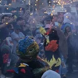 Children’s Tabalada Infernal (drumming & fire)