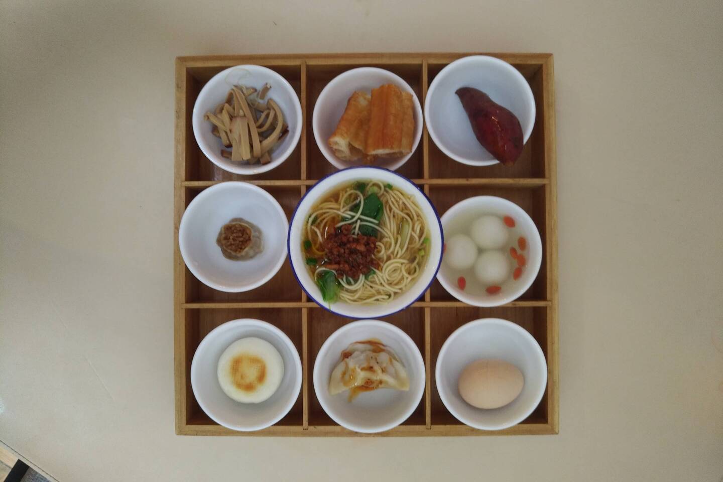 Special breakfast!. Very delicious ! Toast, butter and jam was also available