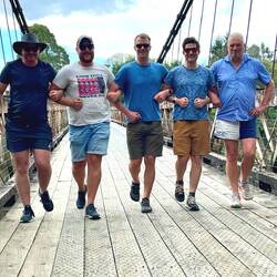 Clifden Suspension Bridge quintet
